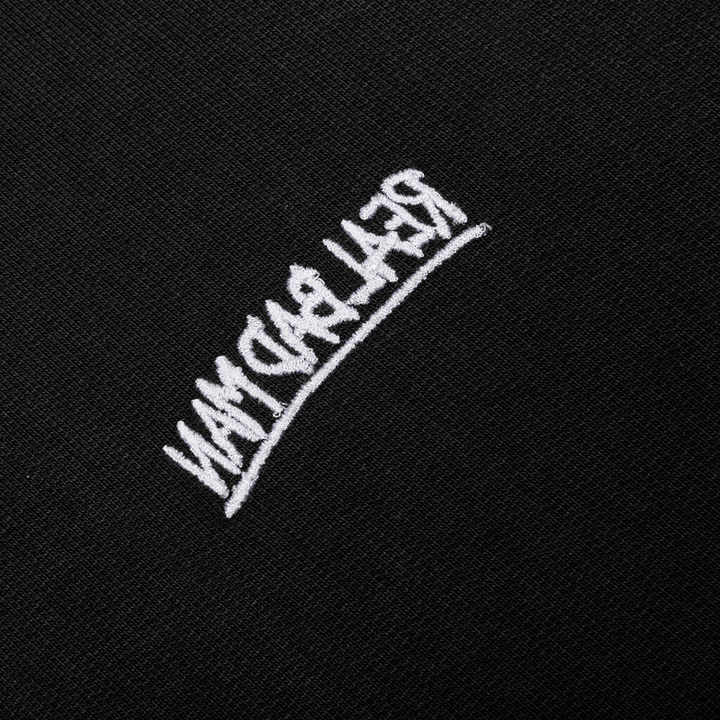 Bassline Hood Fleece - Black - Image 3