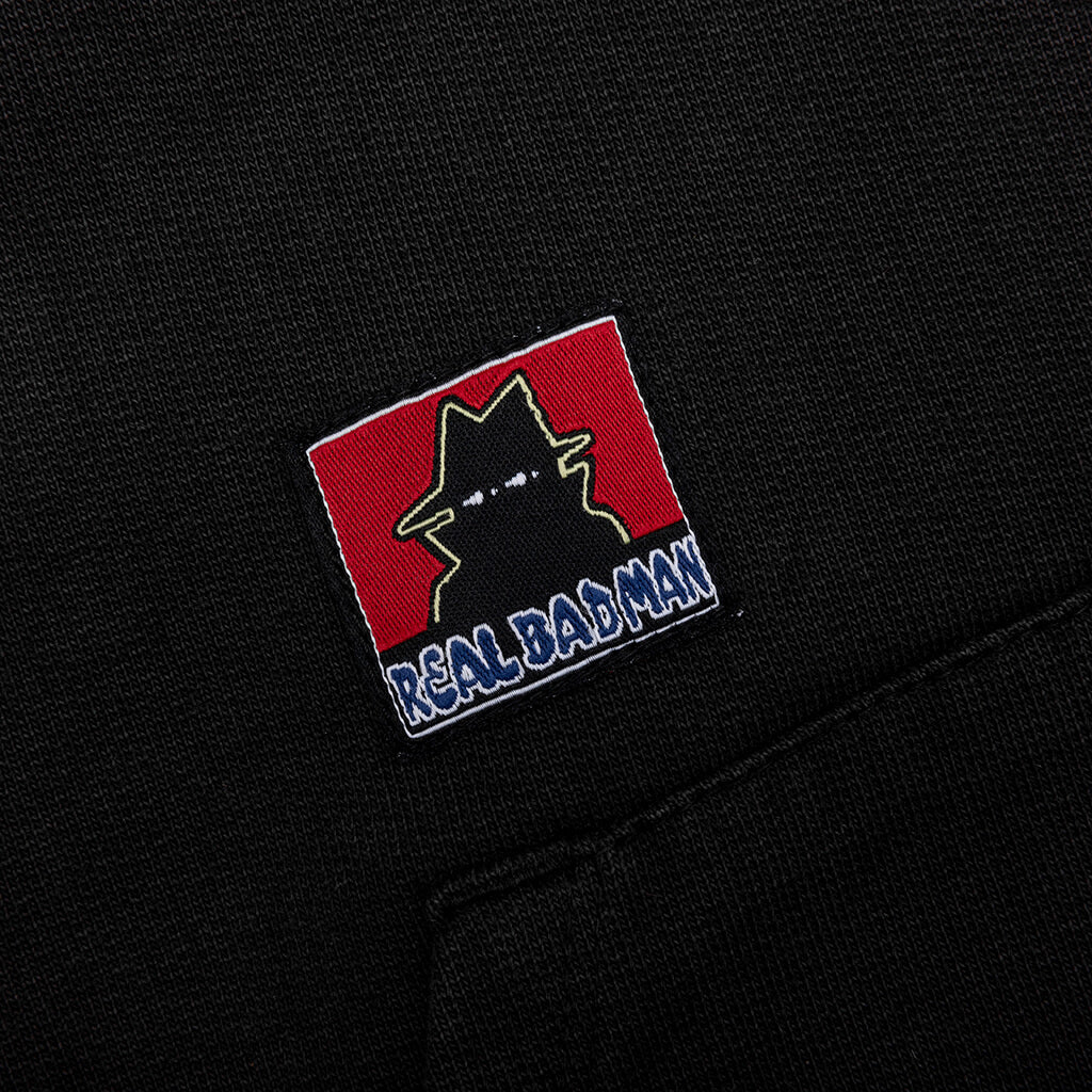 Bassline Hood Fleece - Black - Image 4
