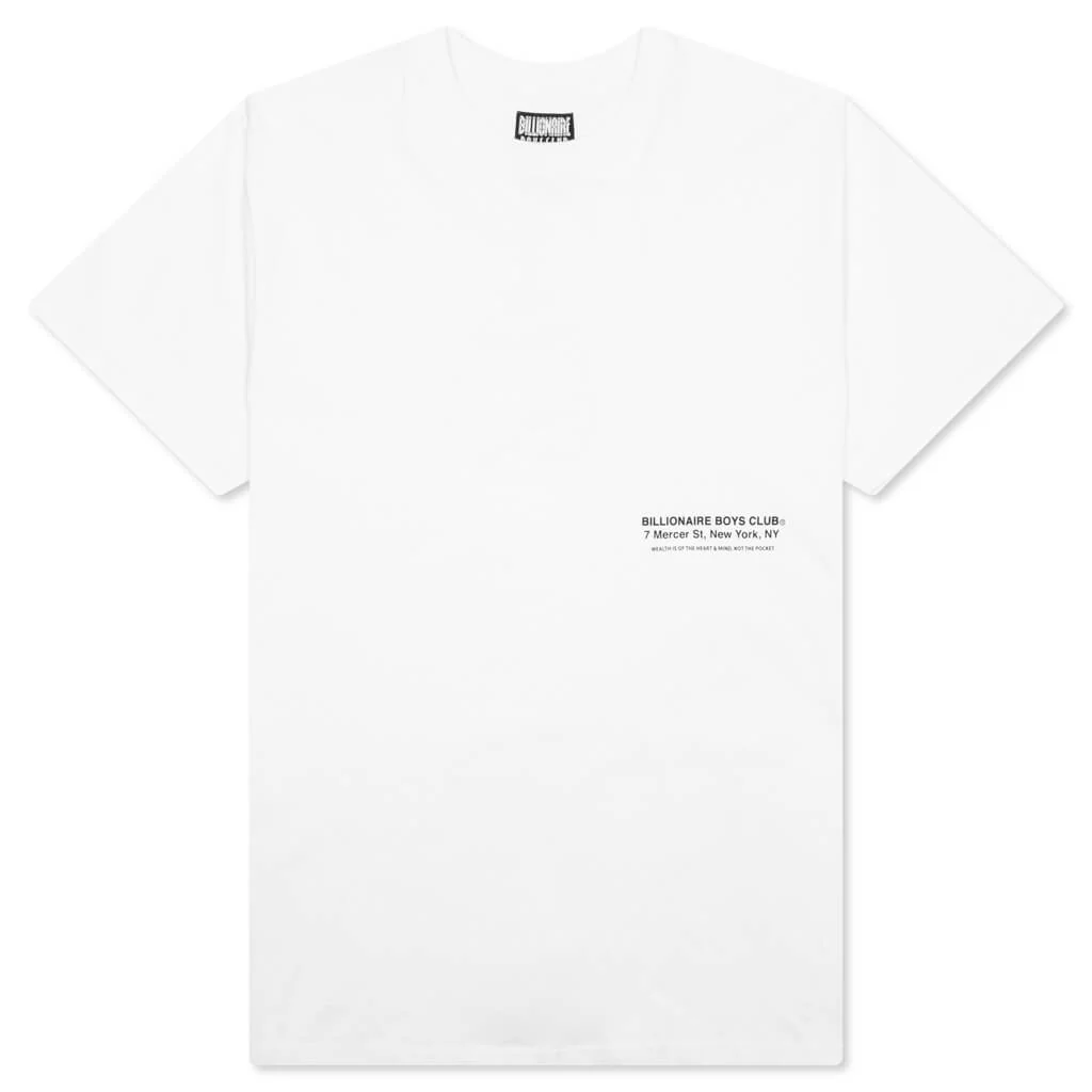 BB Heart and Mind S/S Knit - White