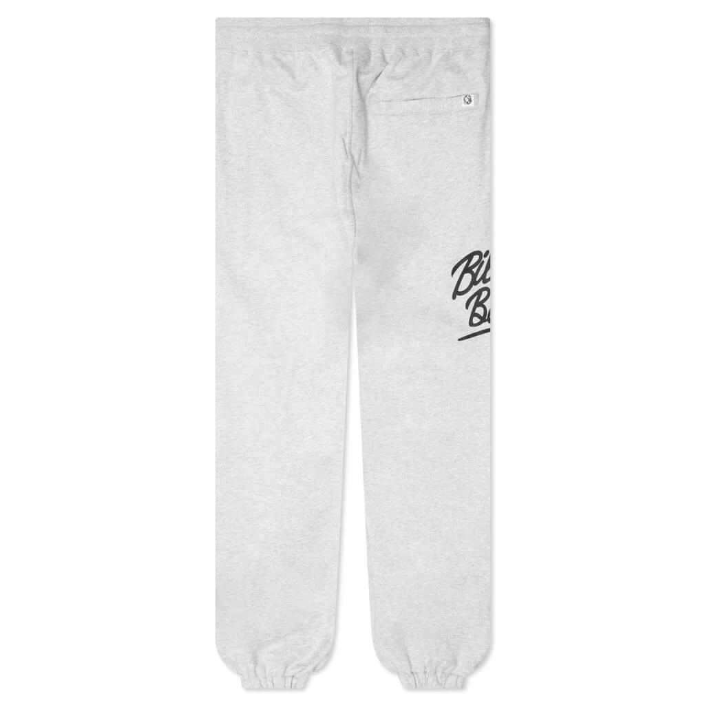 BB Script Sweatpant - Heather Grey - Image 2