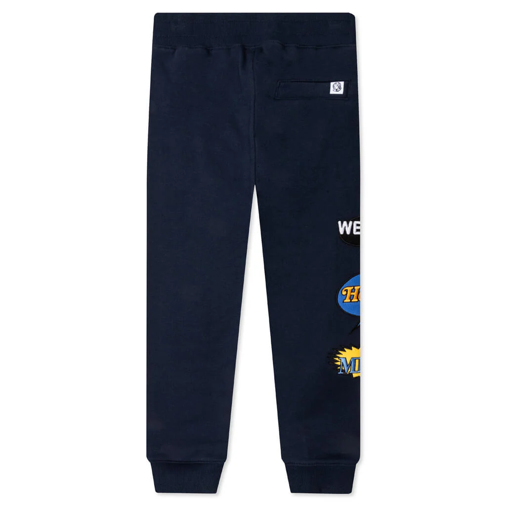 Kids BB Talk Pants - Navy Blazer - Image 2