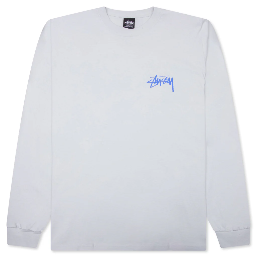 Beat Crazy L/S Tee - Fog