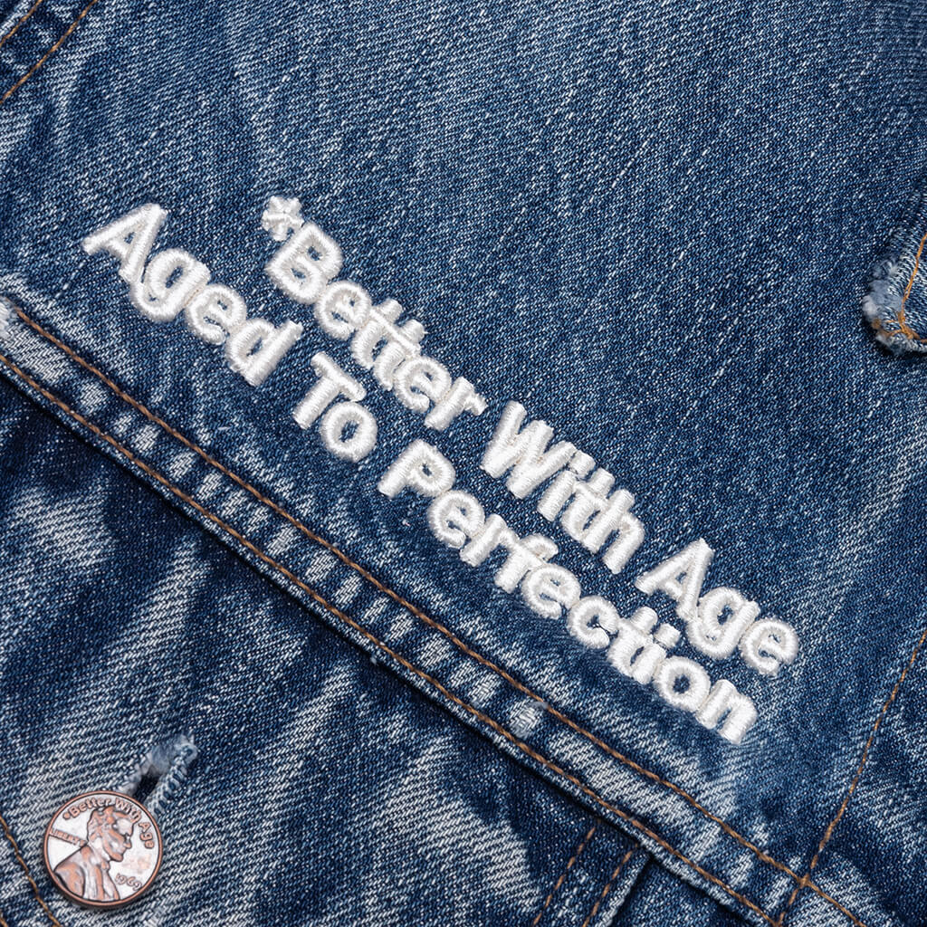 Clark Denim Jacket - Indigo - Image 3