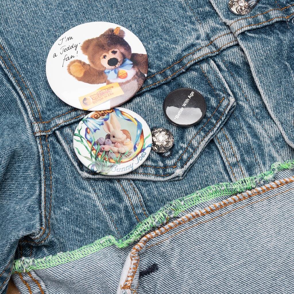 Escapade Reversible Denim Jacket - Blue - Image 3