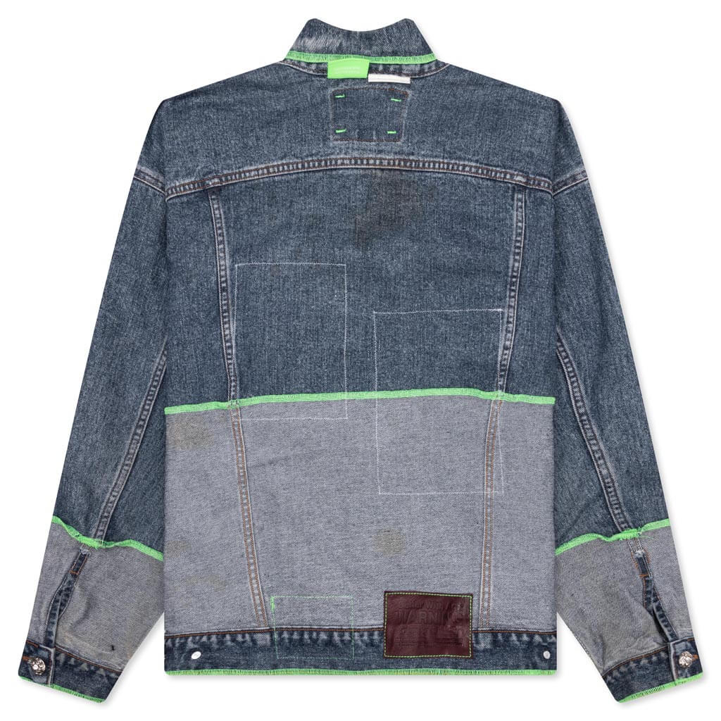 Escapade Reversible Denim Jacket - Blue - Image 2
