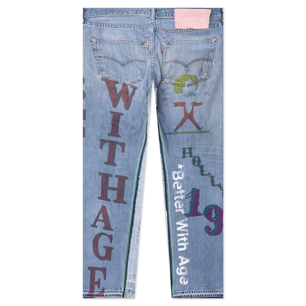 Harrison Double-Wide Denim - Indigo - Image 2
