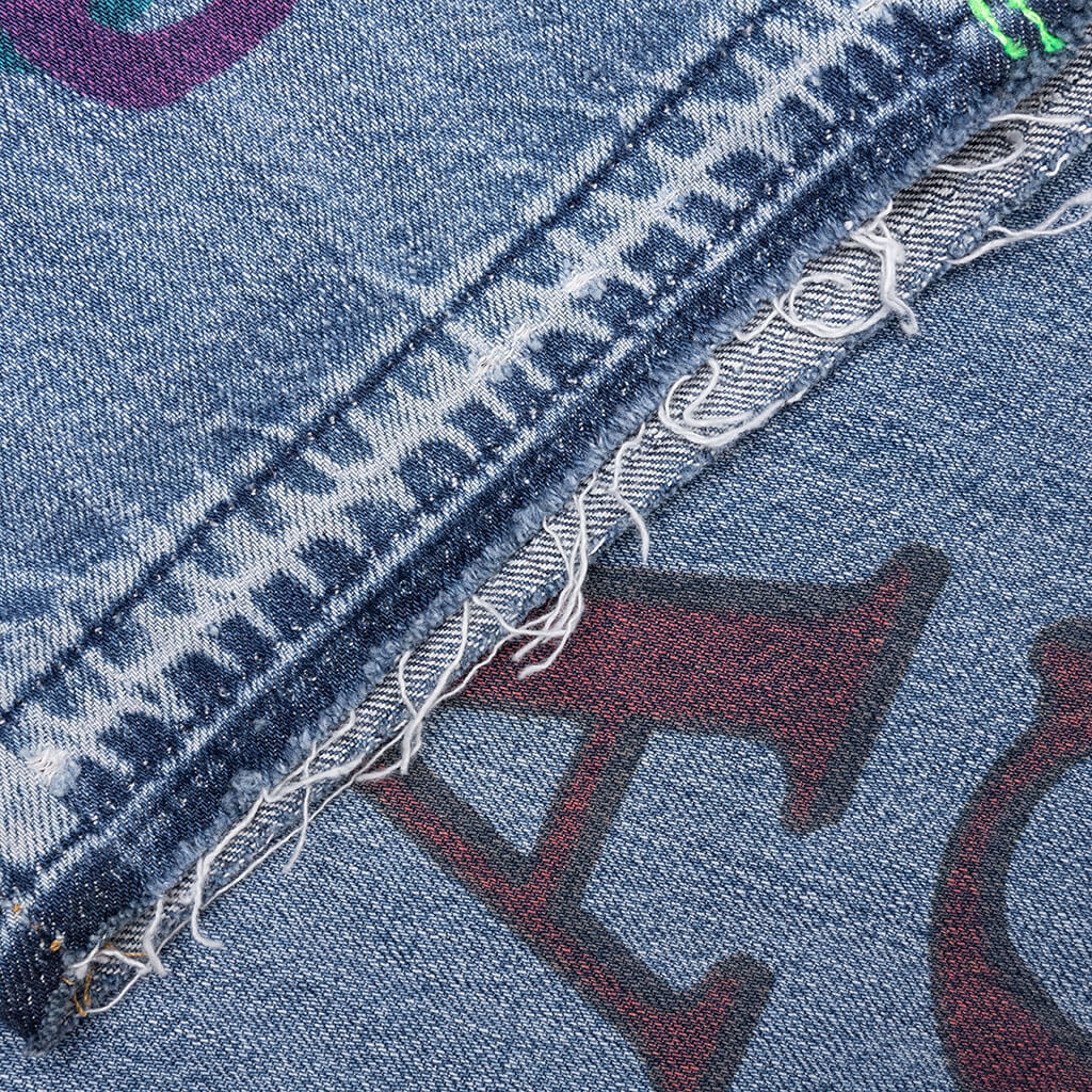 Harrison Double-Wide Denim - Indigo - Image 3