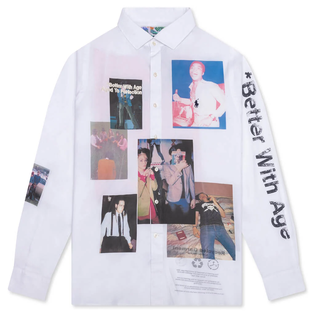 Johnny Button Down Shirt - White