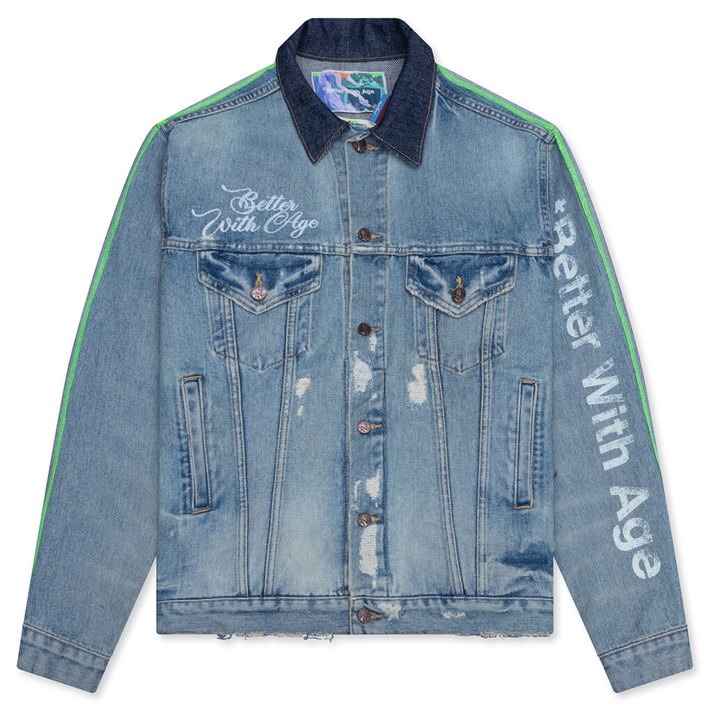 Luna Denim Jacket - Indigo