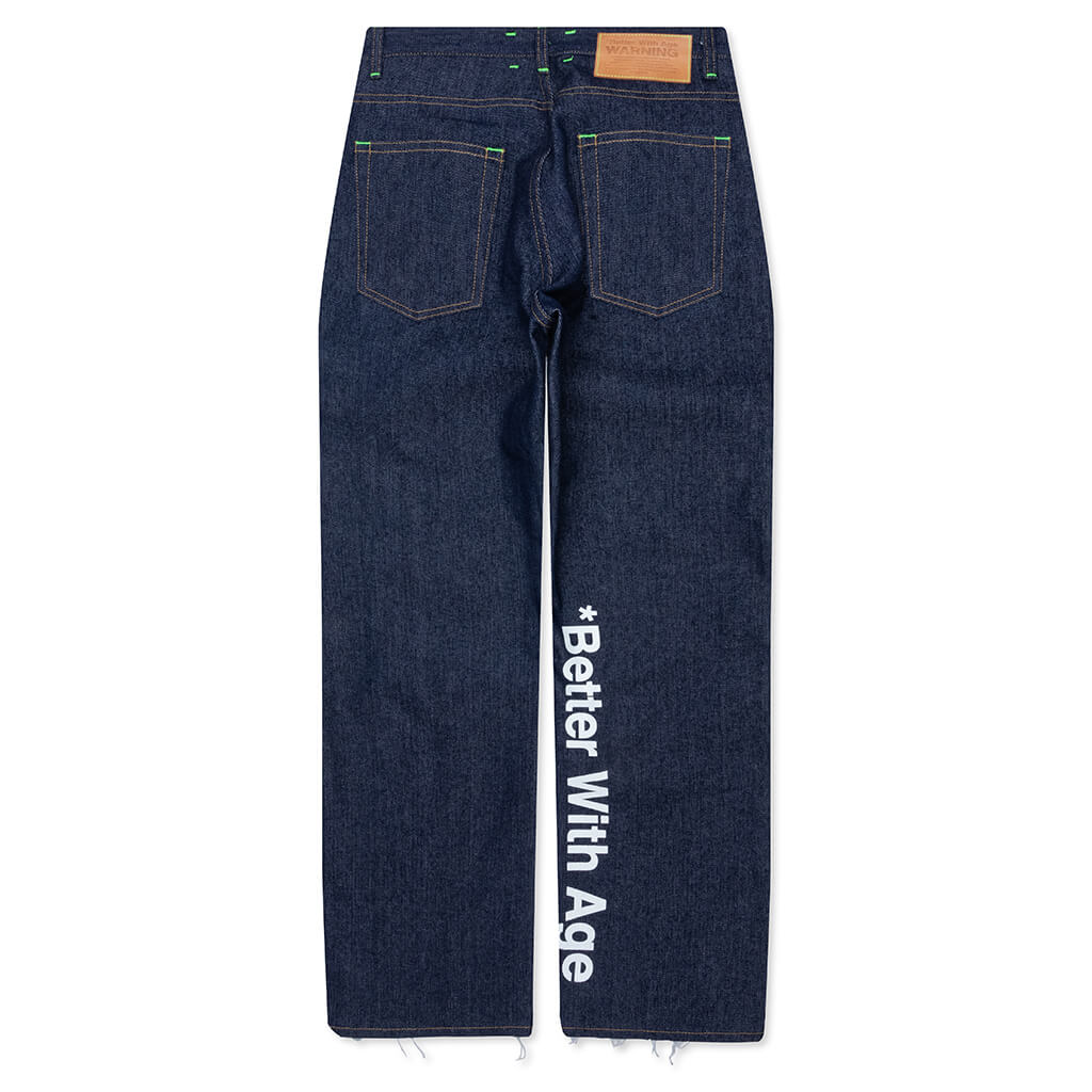 Luna Denim Trouser - Indigo - Image 2
