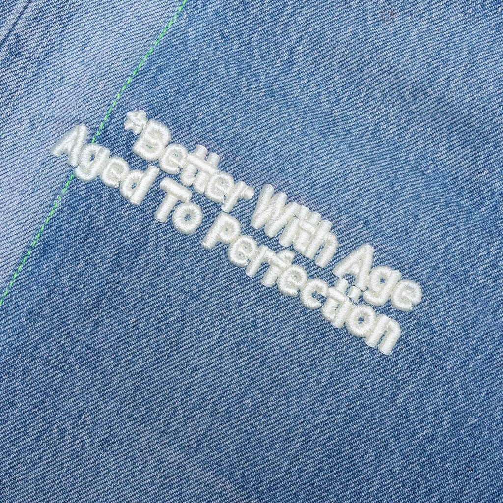 Monroe Triple Wide Denim Trouser - Indigo - Image 4