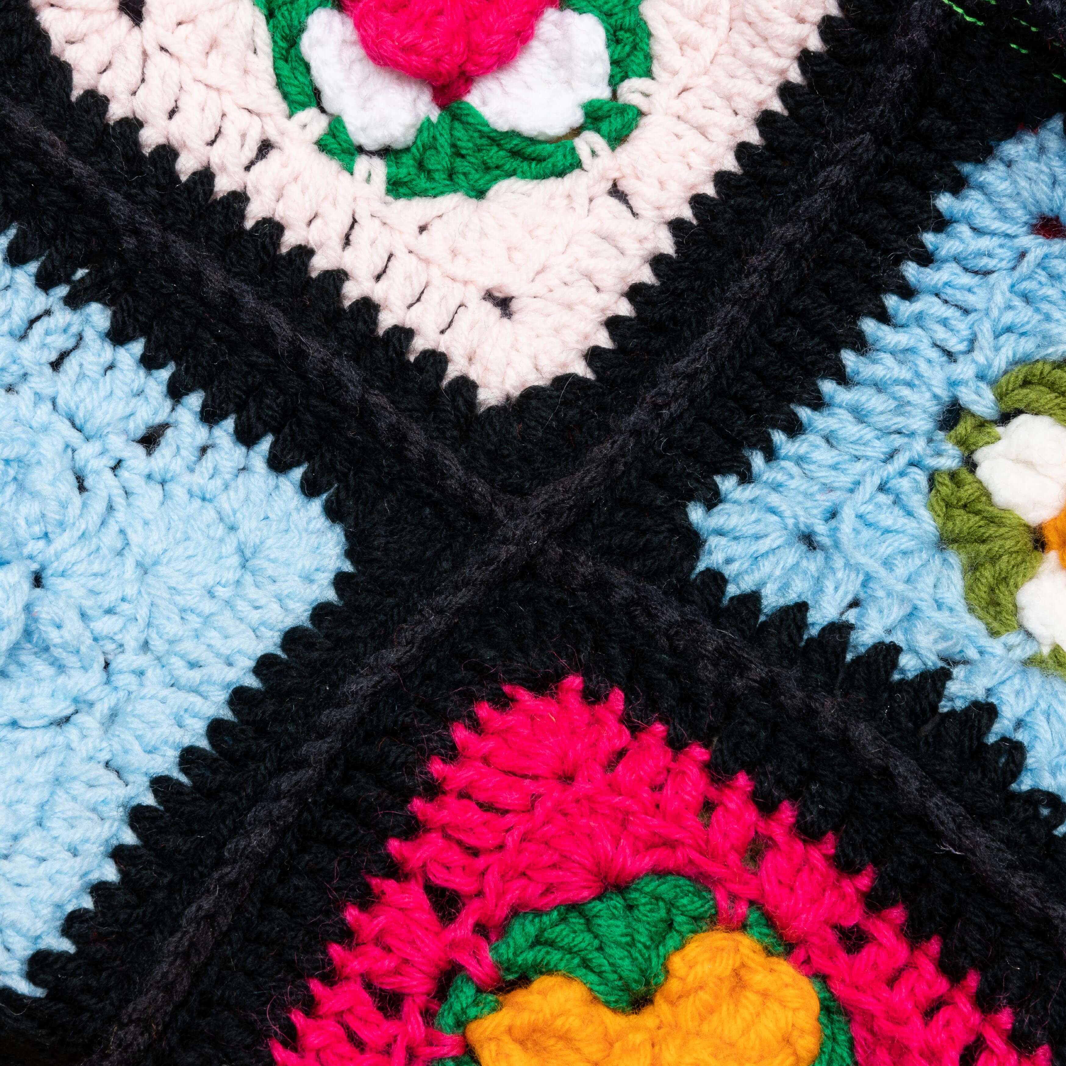 Nonna's Hand Knit Hoodie - Multi - Image 5