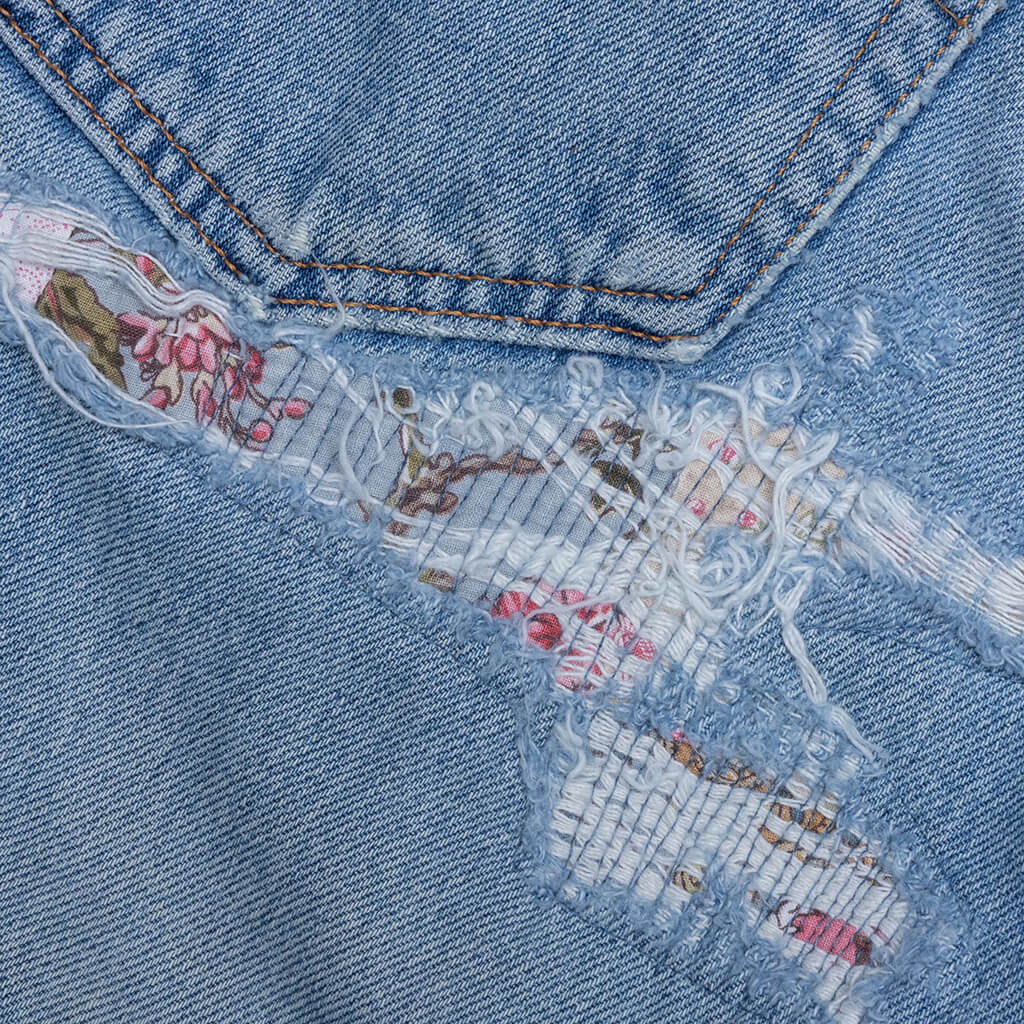 Sterling Repair Denim Trouser - Indigo - Image 4