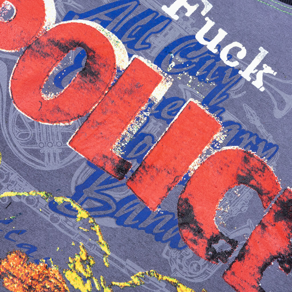 Stinger Raglan Tee - Black/Multi - Image 3