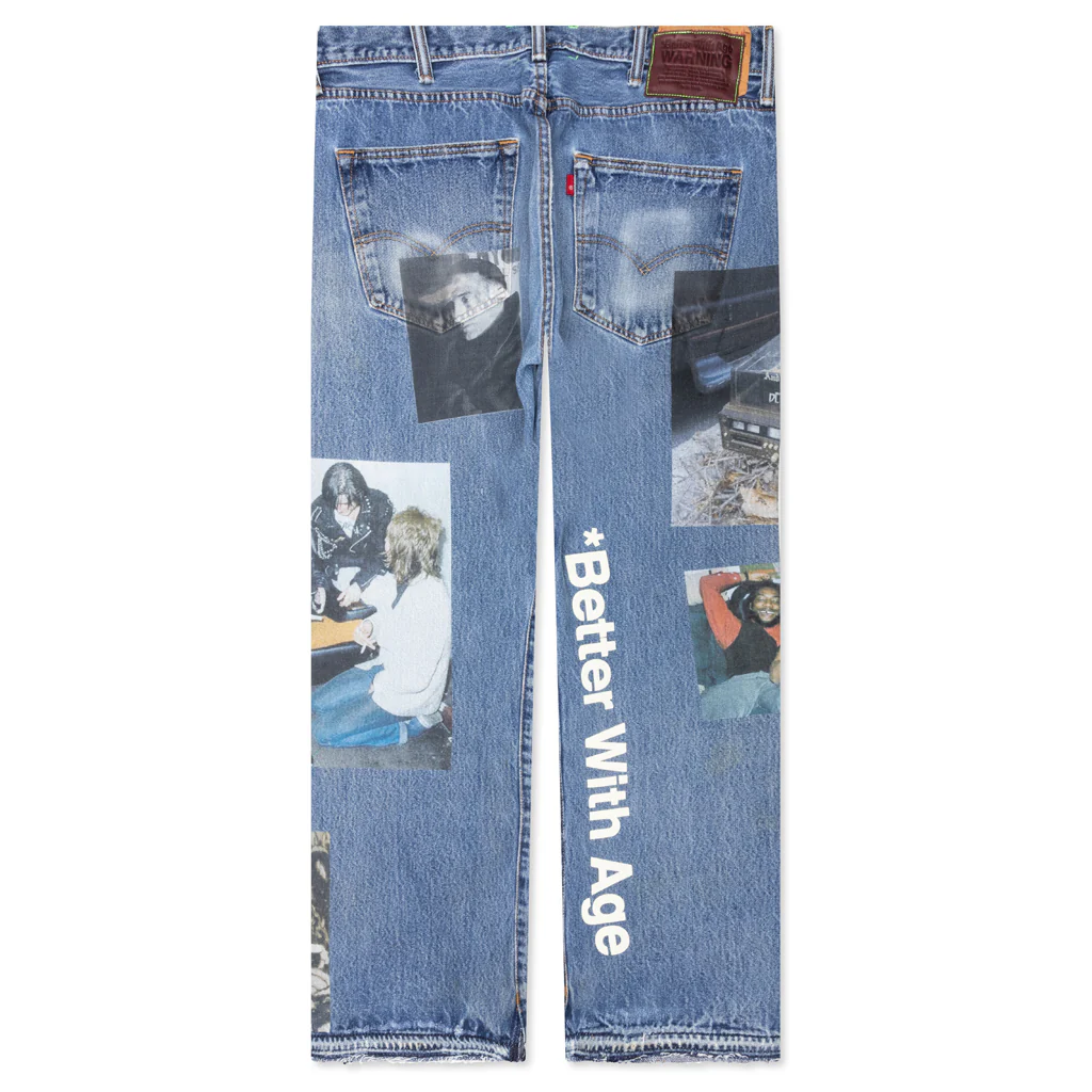 Tabloid Denim - Blue - Image 2