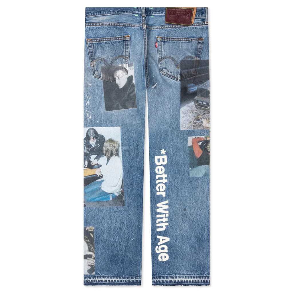 Tabloid Denim - Blue - Image 2
