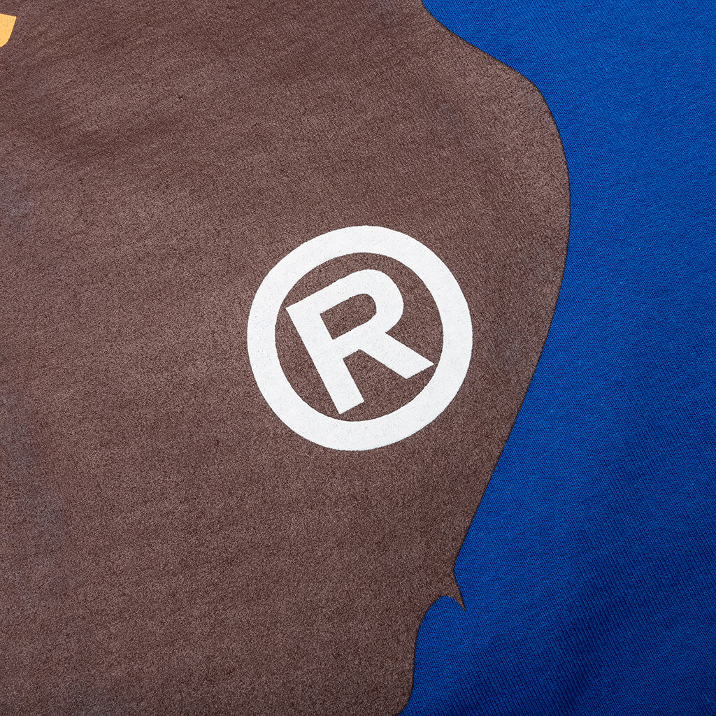 Big Ape Head Tee - Blue - Image 5
