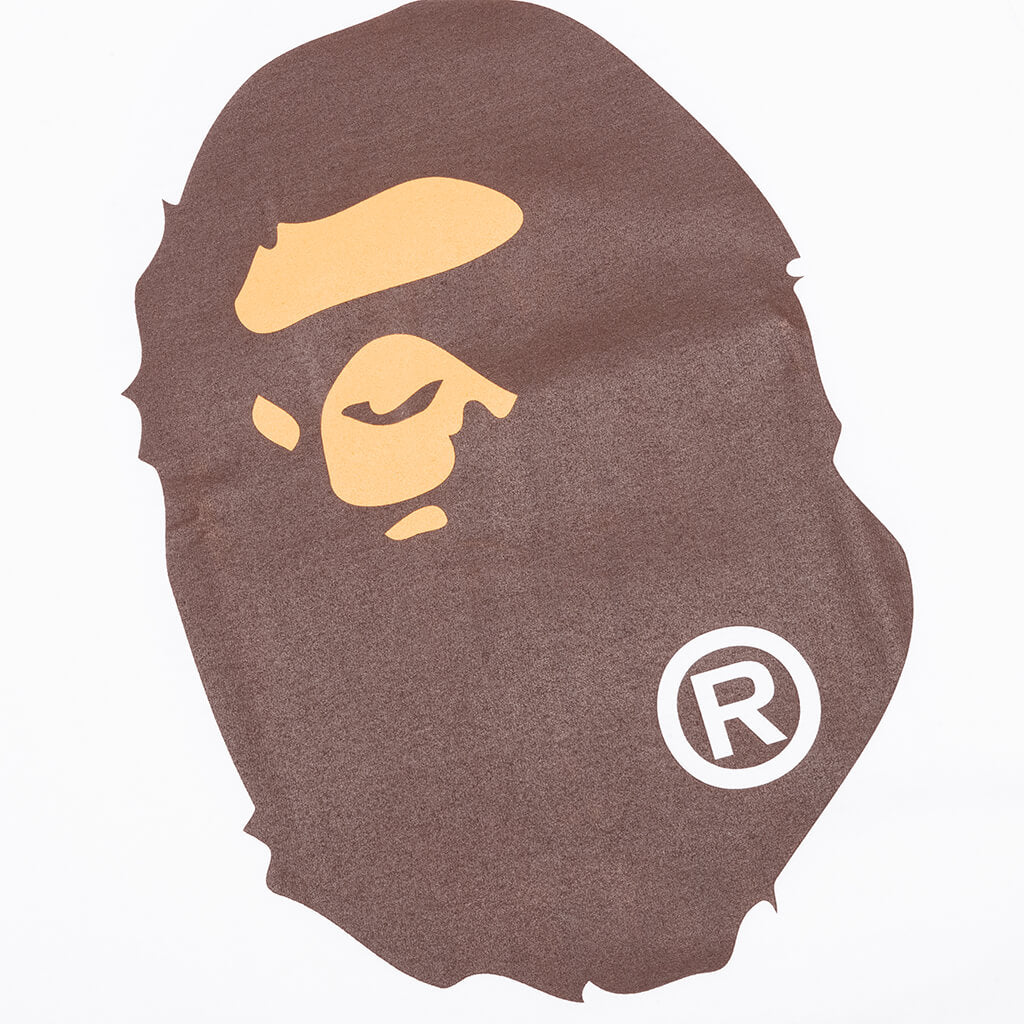 Big Ape Head Tee - White - Image 3