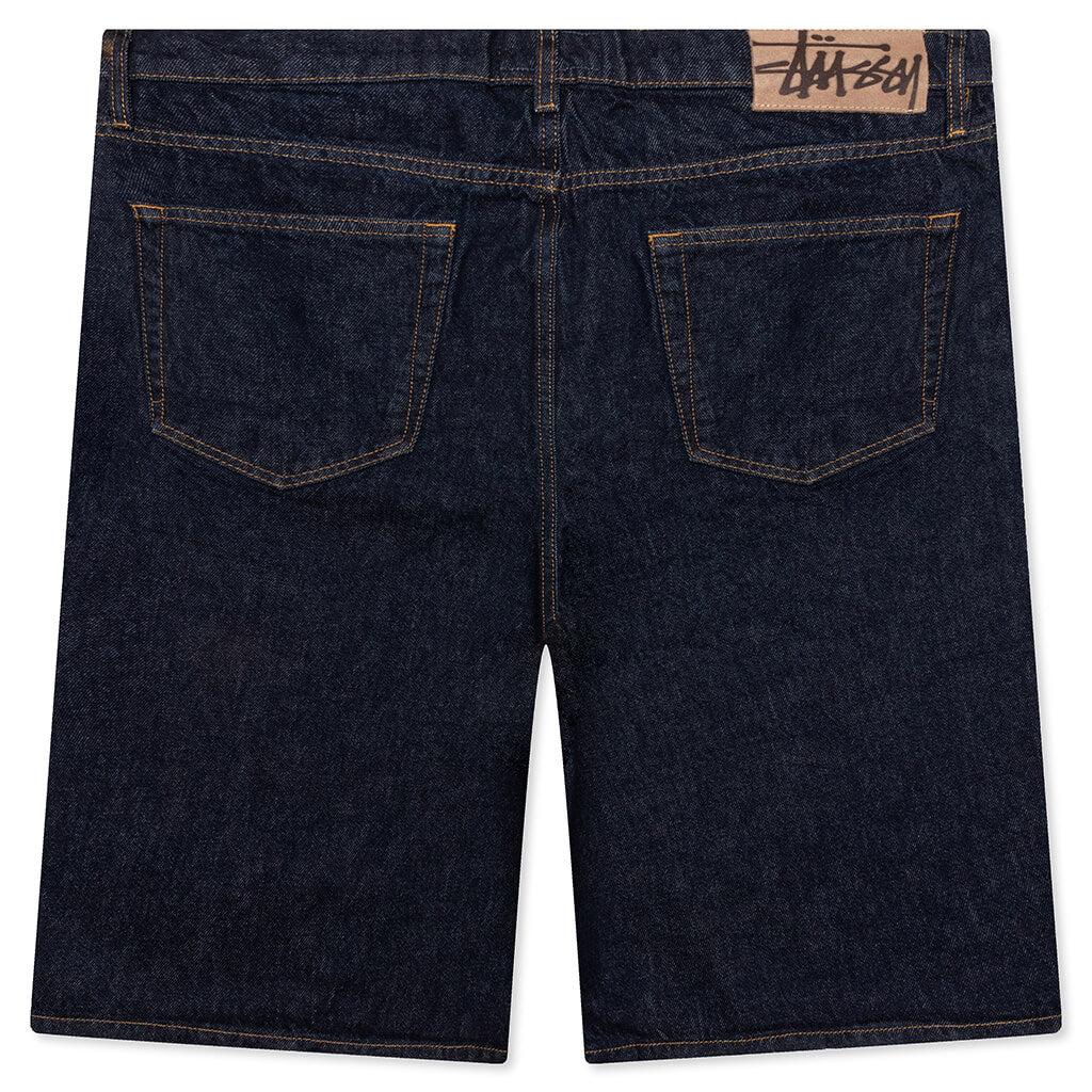 Big Ol Shorts Denim - Rinsed Indigo - Image 2