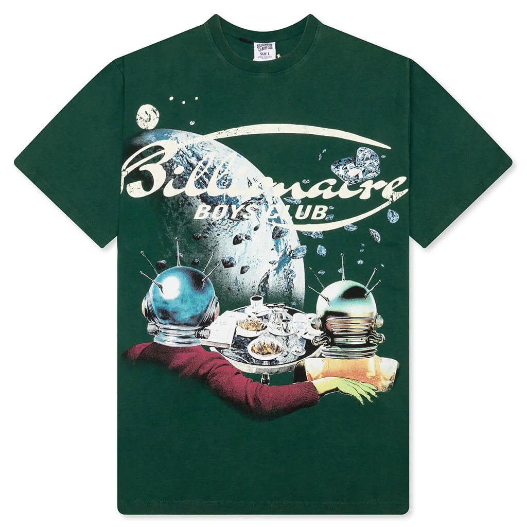 Asteroids S/S Tee - Rain Forest