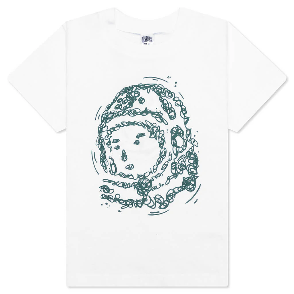 Kids BB Dust Helmet S/S Tee - White