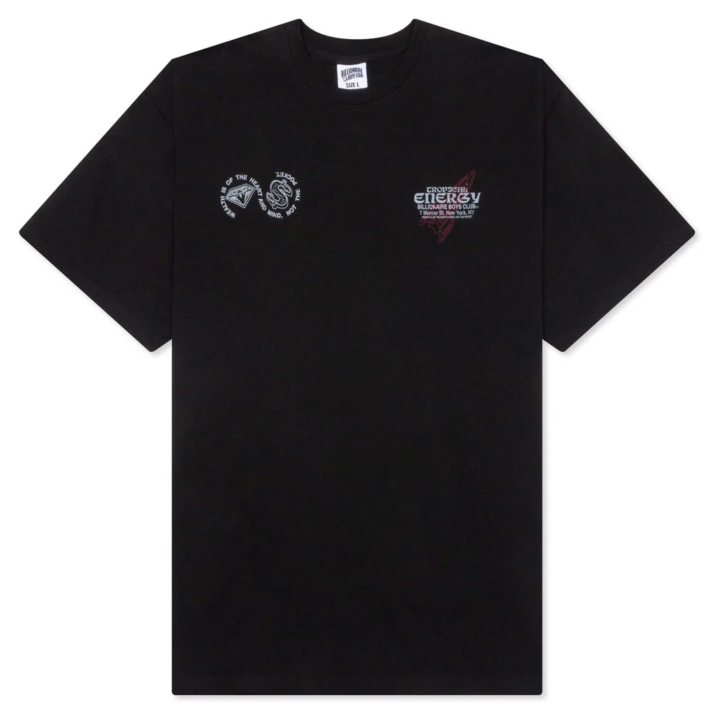 BB Energy S/S Tee - Black