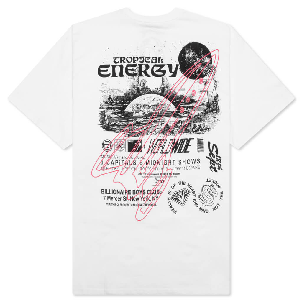 BB Energy S/S Tee - Bleach White - Image 2