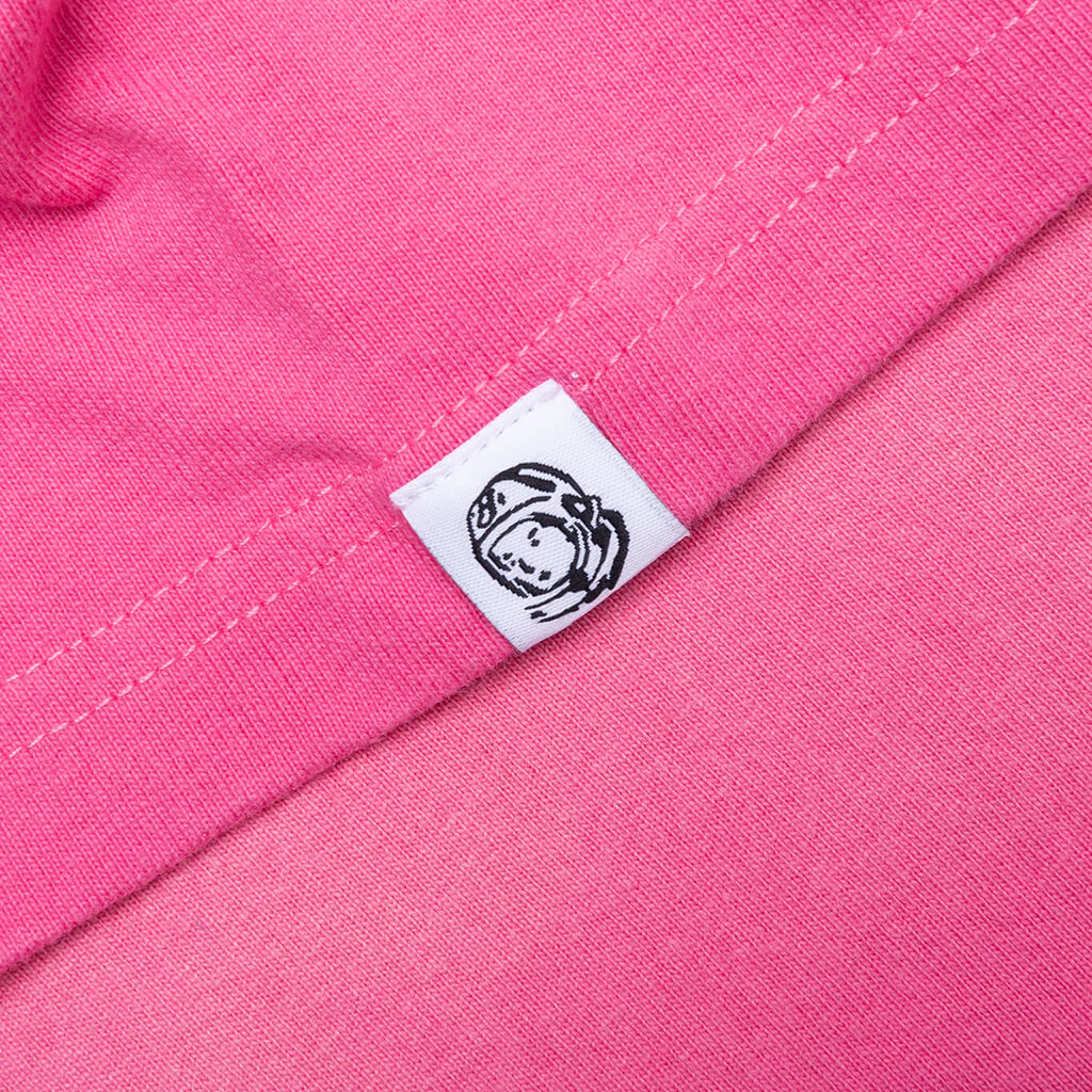 BB Faded Helmet S/S Crop Fit Knit - Carmine Rose - Image 5
