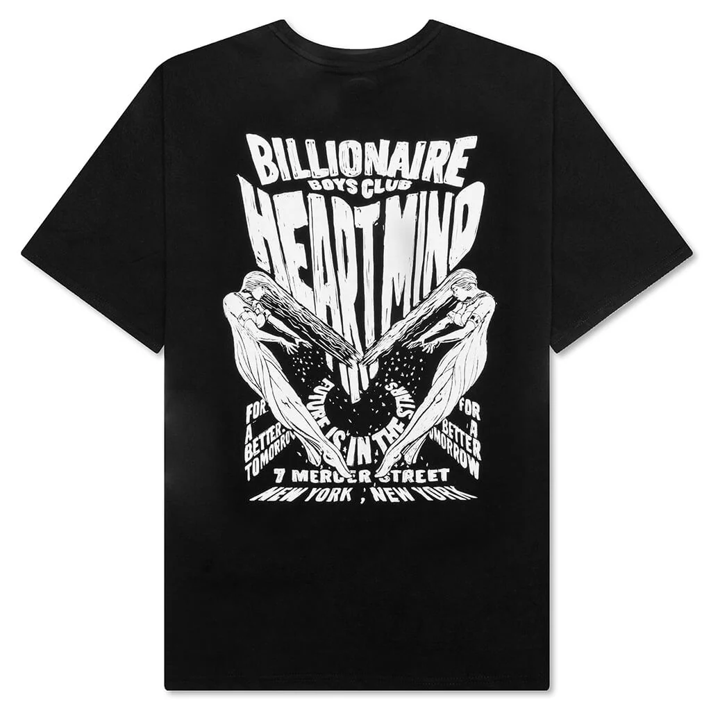 BB Heart And Mind S/S Knit - Black - Image 2
