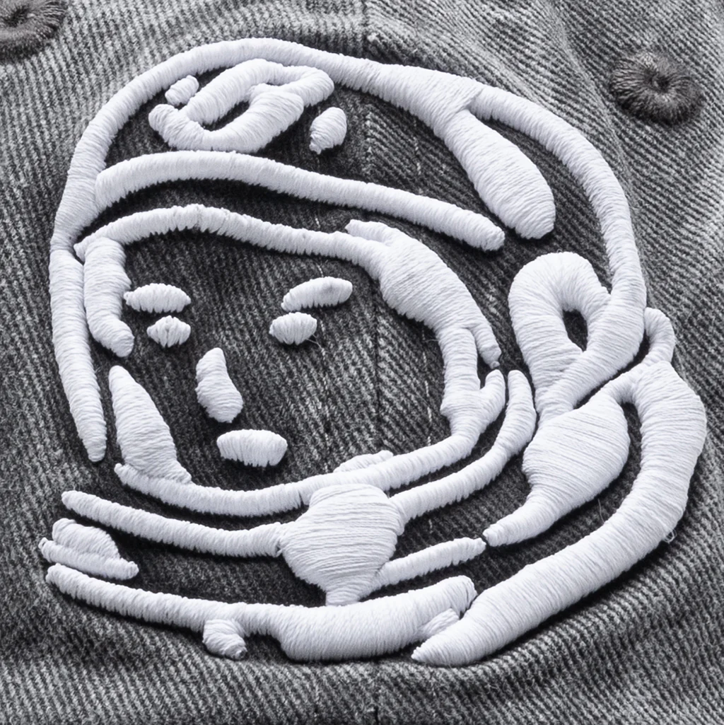 BB Helmet Cap Dad Hat - Black - Image 2