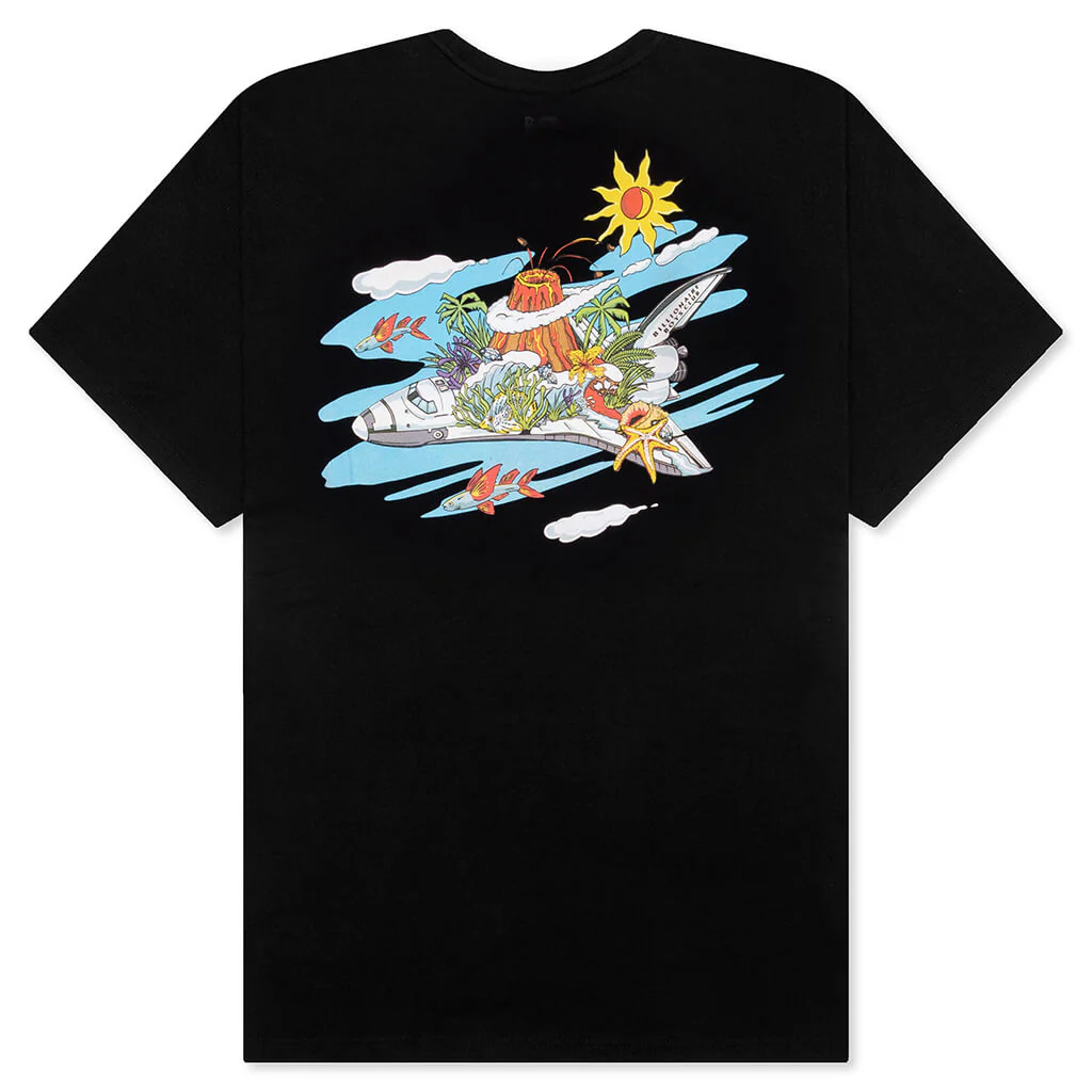 BB In Clouds S/S Tee - Black - Image 2