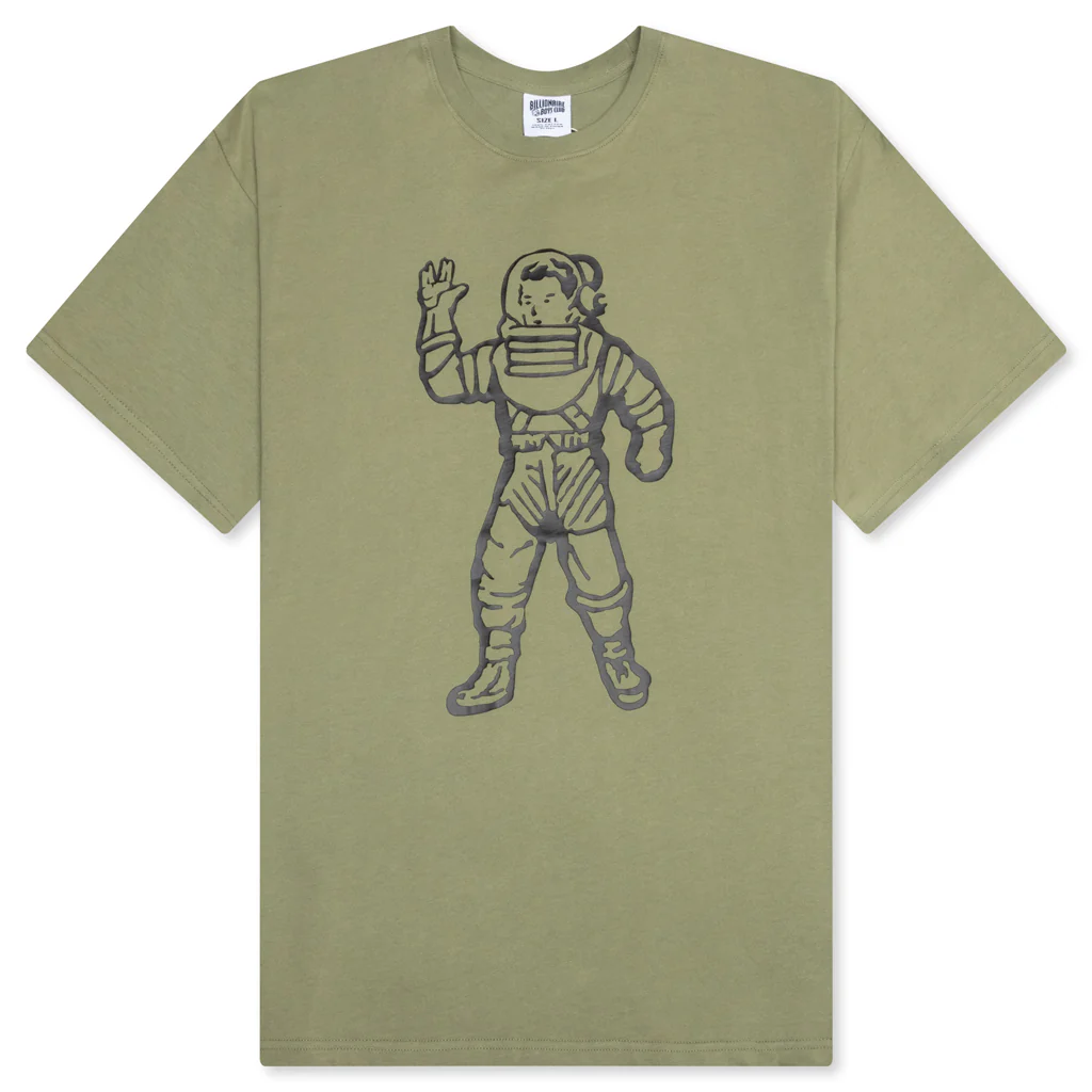BB Molecules S/S Tee (Temp Color Change Print) - Oil Green