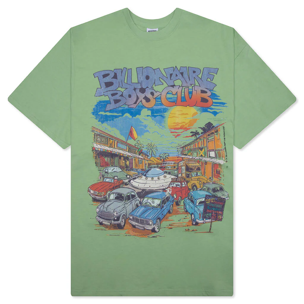 Partay Oversized Tee - Forest Shade