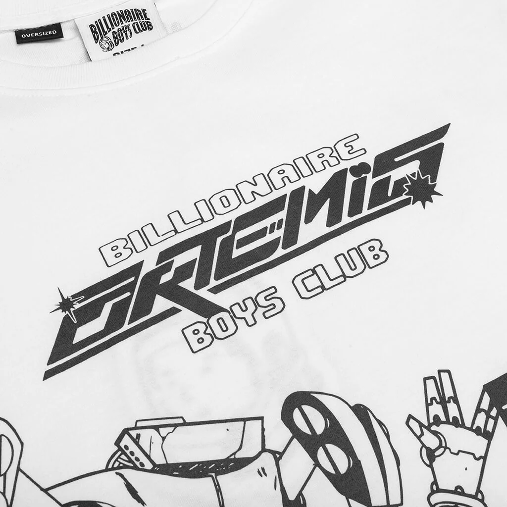 BB Peace S/S Tee (Oversized Fit) - White - Image 3