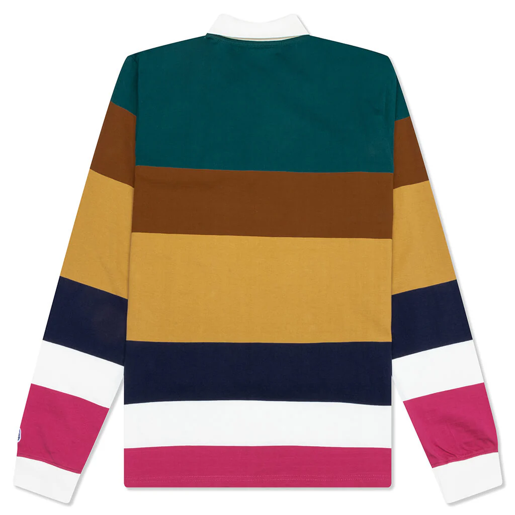 Rugby Jersey L/S Polo - Rain Forest - Image 2