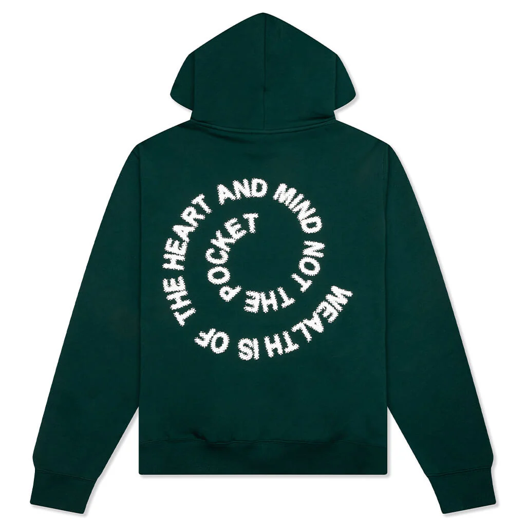 Script Hoodie - Rain Forest - Image 2