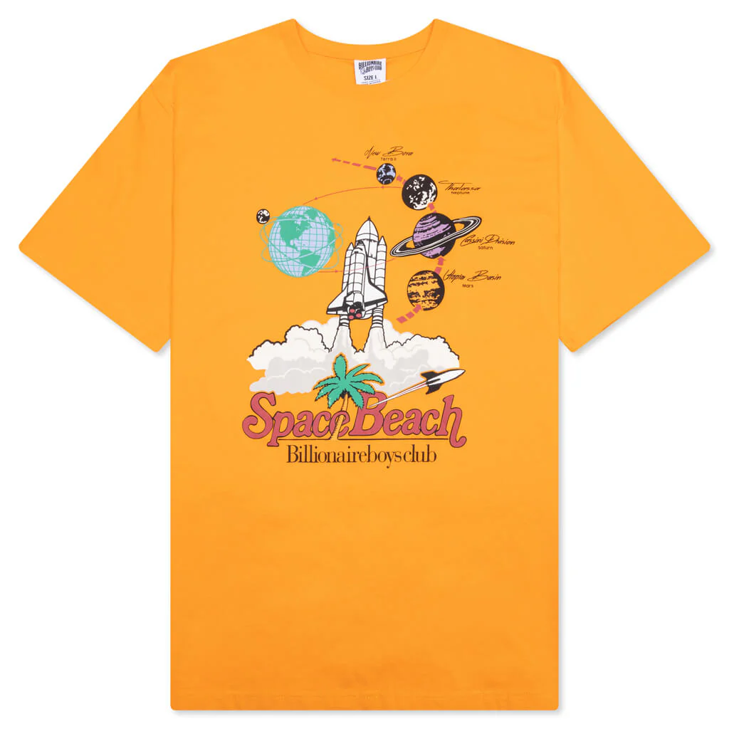 BB Space Beach S/S Tee - Radiant Yellow