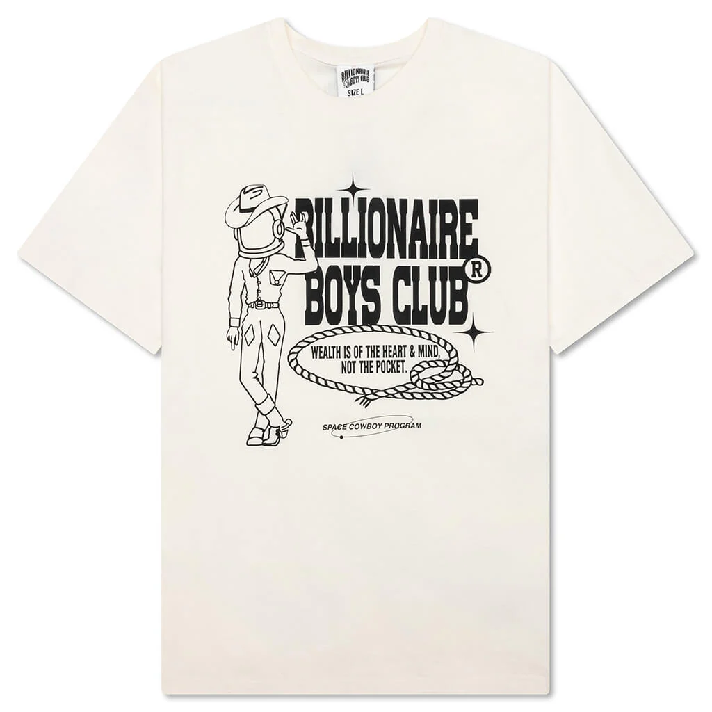 BB Space Cowboy S/S Knit - Whisper White