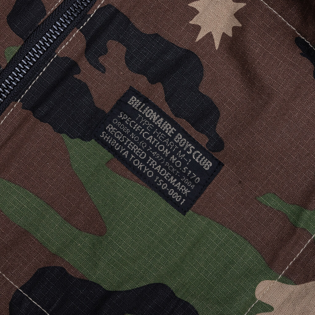 Star Camo Cargo Pants - Kelp - Image 4