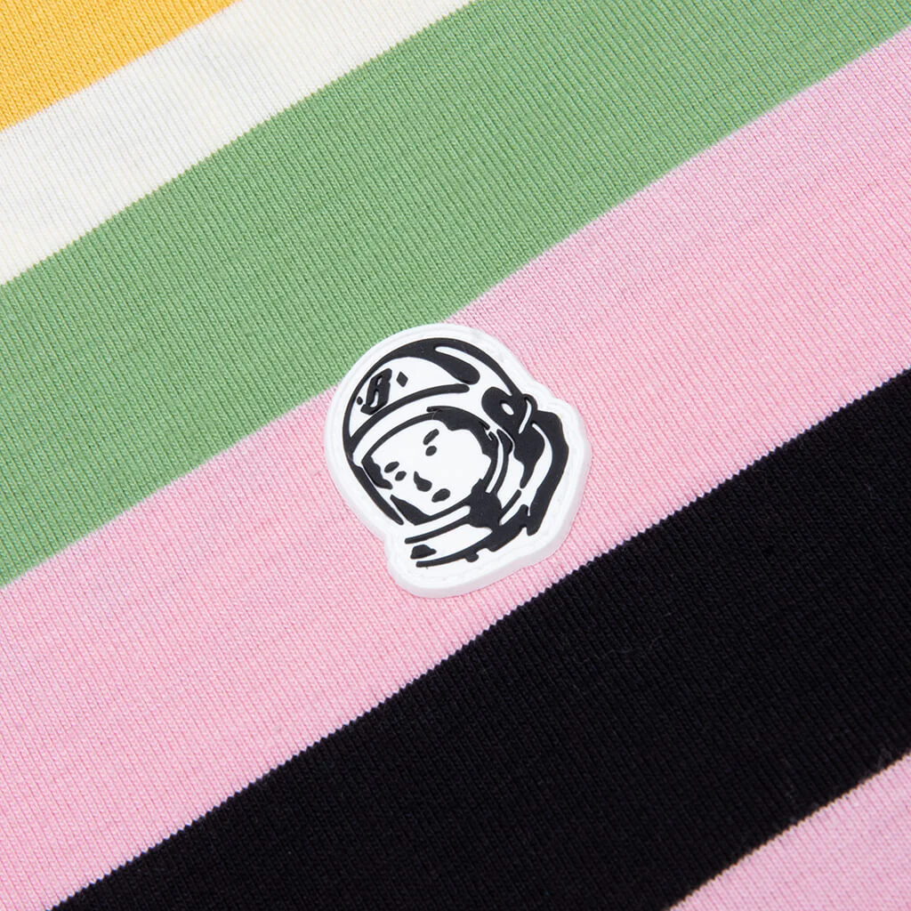 Striped Treble Cropped Tee - Winter White/Stripes - Image 3