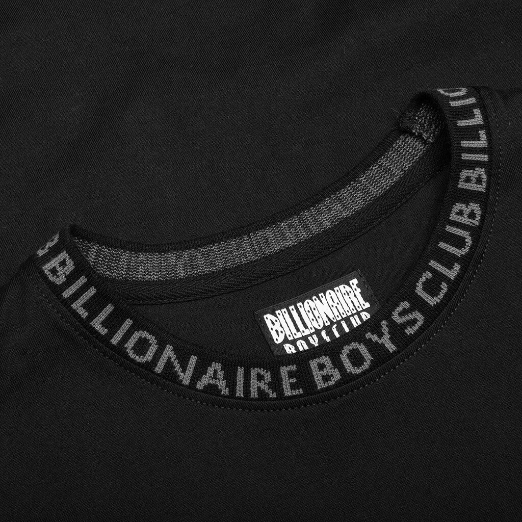 BB Wrapped S/S Knit - Black - Image 3