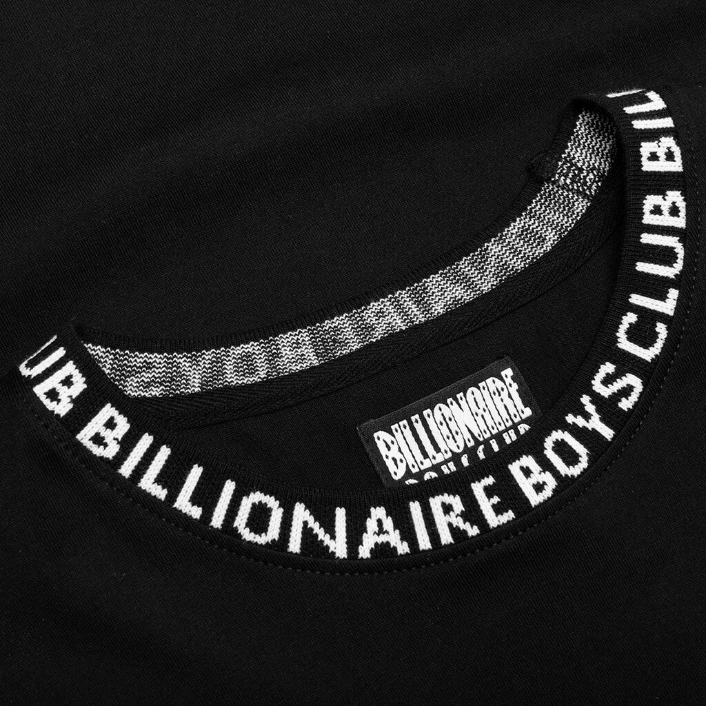 BB Wrapped S/S Knit - Black - Image 3