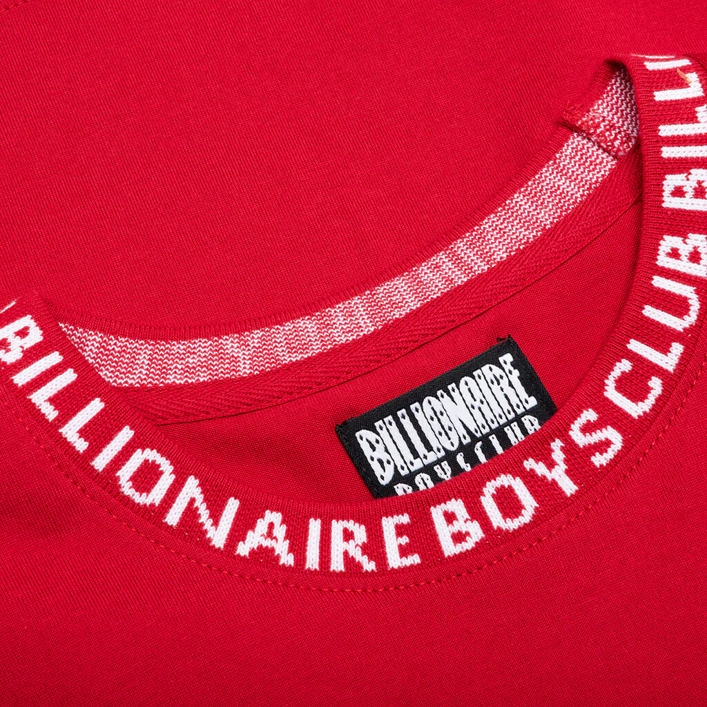 BB Wrapped S/S Knit - Chili Pepper - Image 3