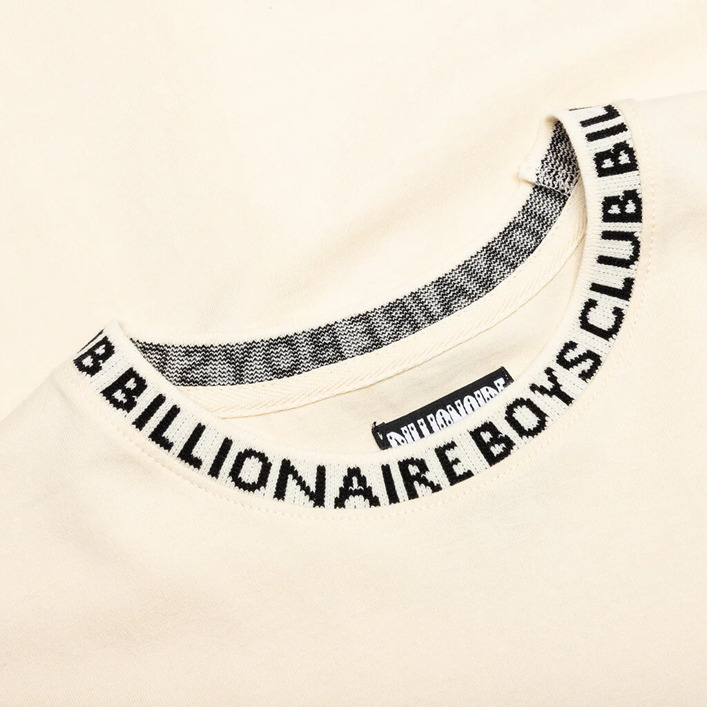 BB Wrapped S/S Knit - Cloud Creme - Image 3