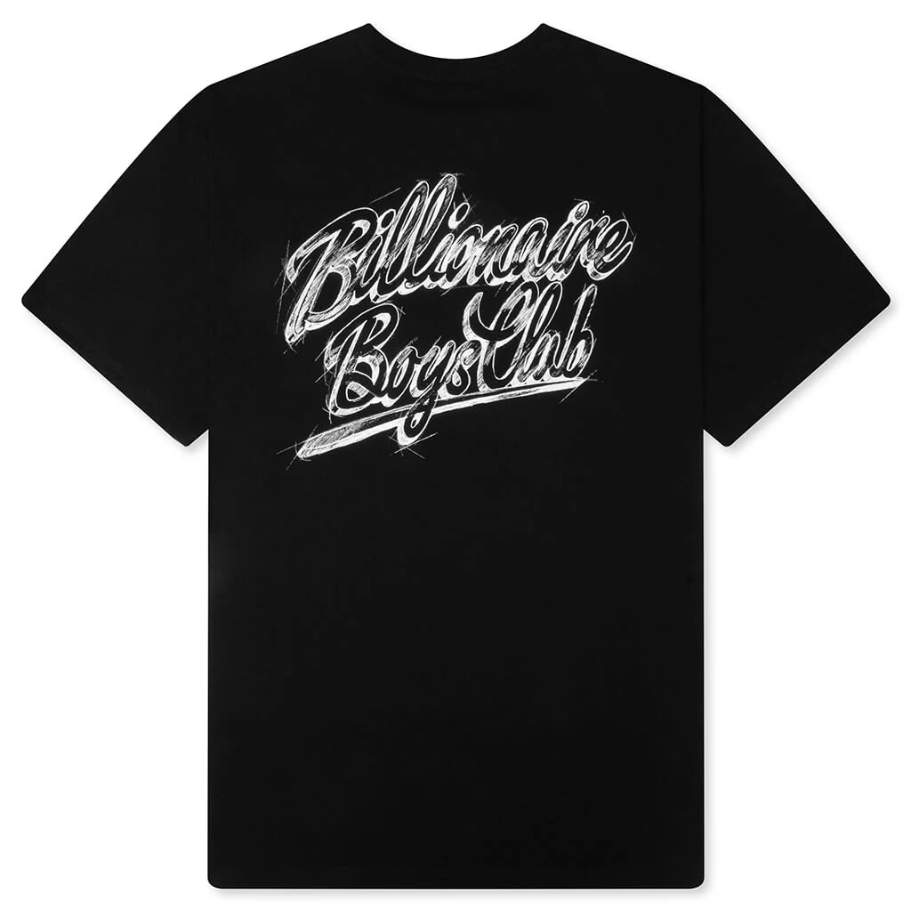Helmet Sketch S/S Tee - Black - Image 2