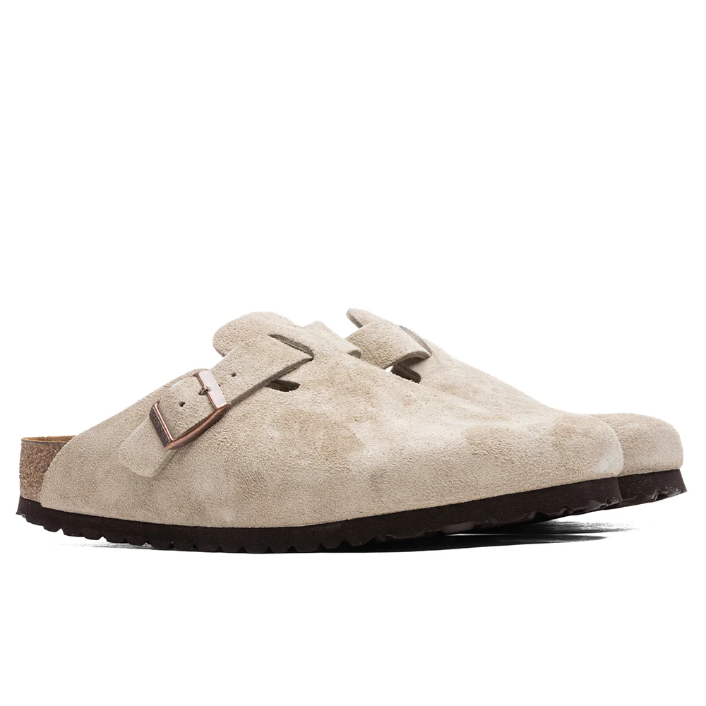 Wide Boston Soft Footbed - Taupe - Image 2