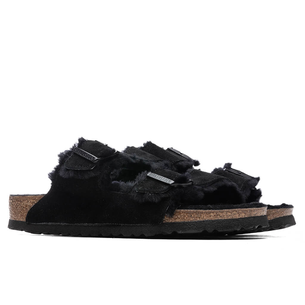 Wide Arizona Shearling - Black - Image 3