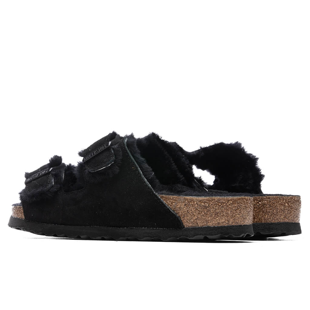 Wide Arizona Shearling - Black - Image 4