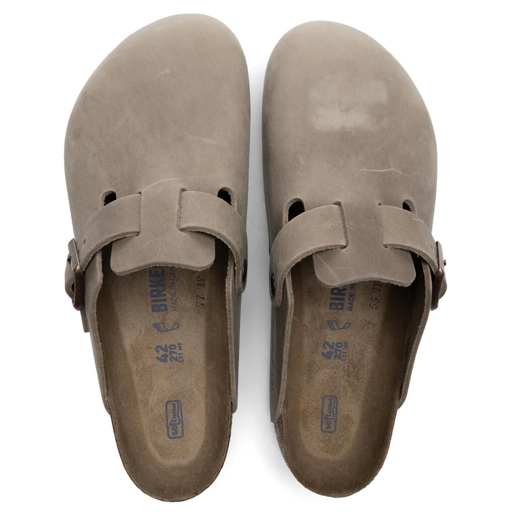Wide Boston Soft Footbed - Tobacco Brown - Image 2