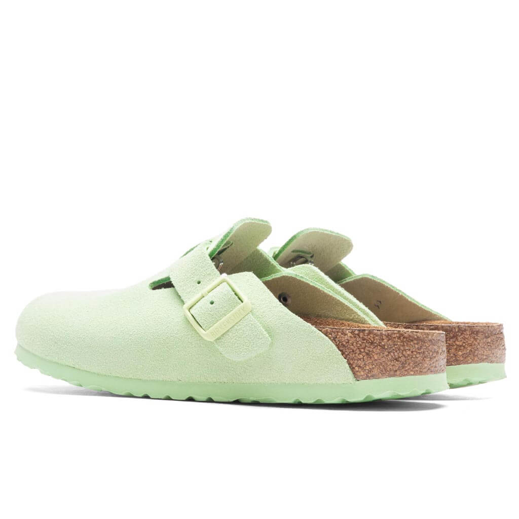 Women's Boston Sandal Soft Footbed - Faded Lime - Image 3